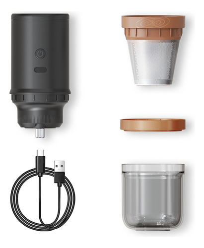 Molinillo Eléctrico Espresso Usb Grinder French Burr Drip