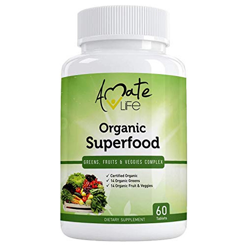 Complejo Organico De Superfood Greens, Frutas Y Verduras, El