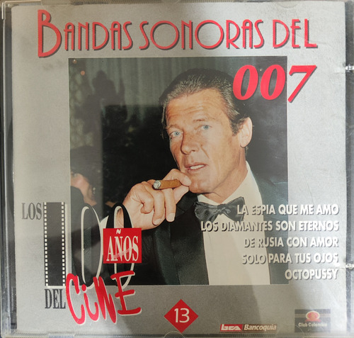 Cd Bandas Sonoras Del Agente 007