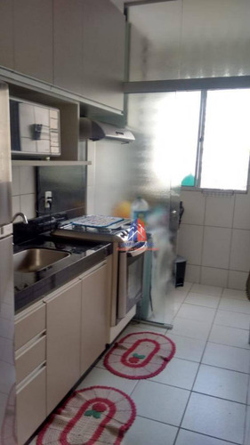Imagem 5 de 18 de Apartamento Com 2 Dormitórios À Venda, 52 M² Por R$ 195.000 - Residencial Spazio Beach - Chácara Letônia - Americana/sp - Ap0882