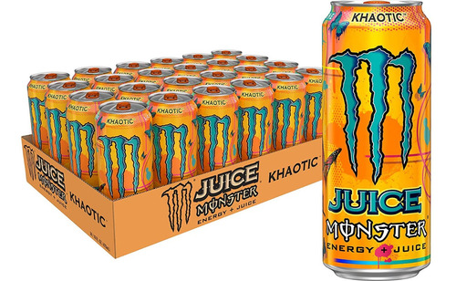 Monster Energy Bebida Energetica (paq. 24) Khaotic