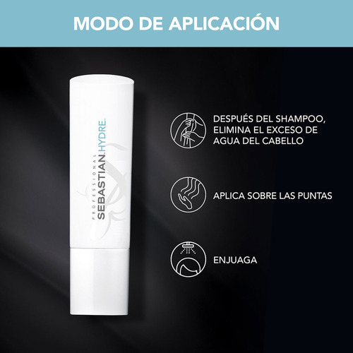Kit Shampoo Acondicionador Sebastian Hydre Professional 500