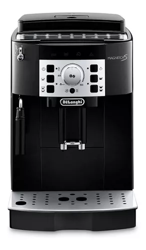 De'longhi Magnifica S – Cafetera Superautomática con 15 Bares de Presión,  Cafetera para Espresso y Cappuccino, 13 Programas Ajustables, Sistema de  Auto-limpieza, ECAM 22.110.B, Negra 35x24x43cm – Buyoo