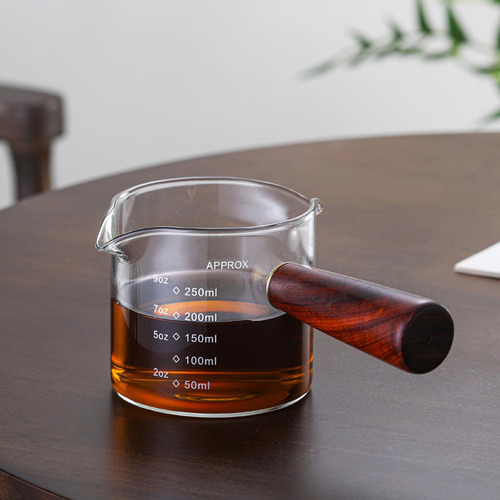 Jarra Medidora De Vidrio Para Café Expreso, Taza Para ,