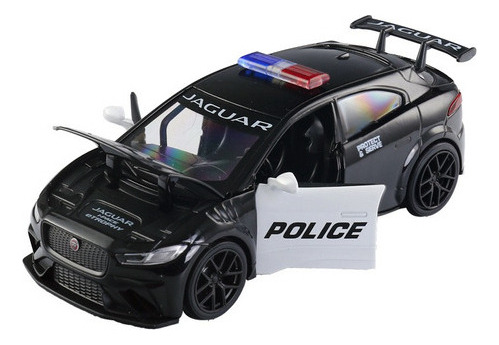 Miniatura Metal Abre Puertas Coches De Policía Serie 1:32