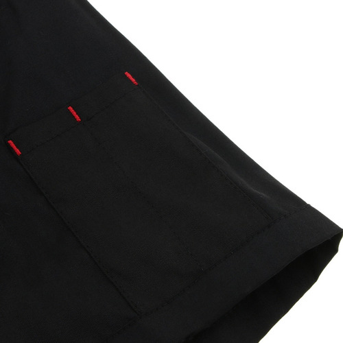 Chamarra De Chef De Manga Corta Uniforme De Cocinero De