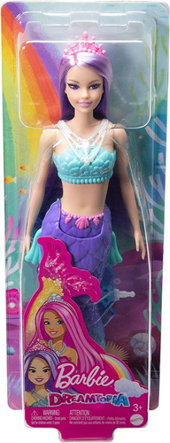 Barbie Dreamtopia Sirena Cabello Morado