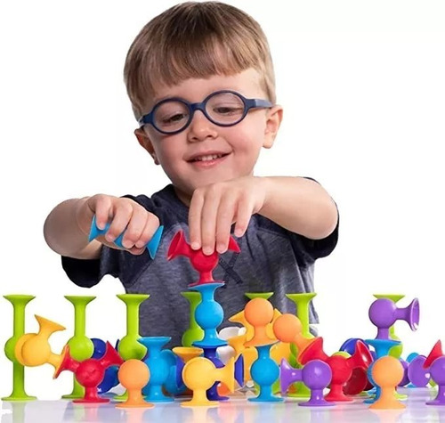 Squigz Juego De Construcción Principiantes Fatbrain 33pcs