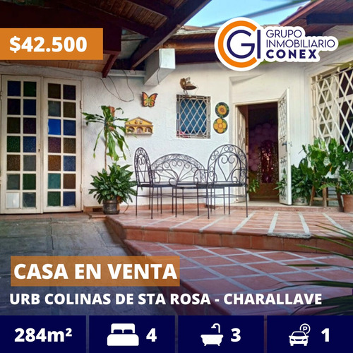 Se Vende Casa 284m2 4h/3b/1p Colinas Santa Rosa Charallave 4431