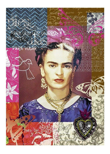 Imagen 2 de 3 de Puzzle 1000 Piezas Frida Kahlo Ravensburger 154135