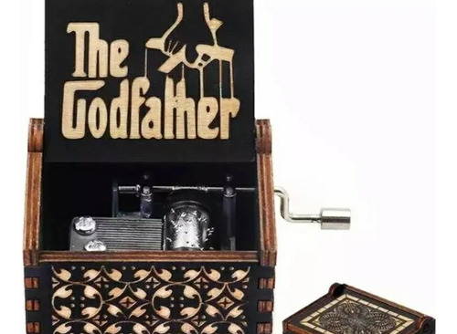 El Padrino Caja Musical The Godfather Negra