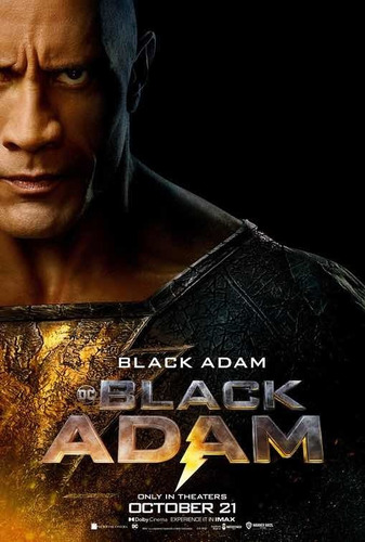 Póster Black Adam 2022