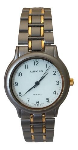 Reloj Lexus Hombre Water Resistent Vintage Acero