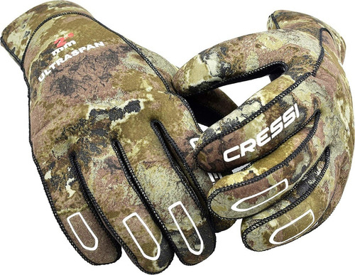 Imagen 3 de 4 de Guantes De Neoprene Cressi 2,5mm Camufado