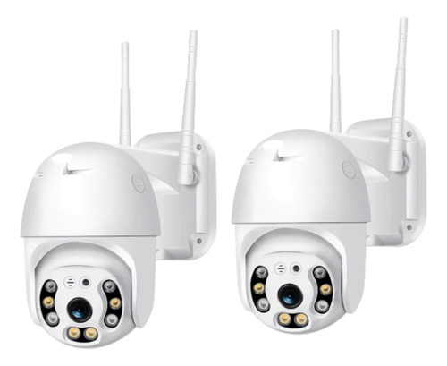 Camaras De Seguridad Domo Ext Wifi Pack 2 Only 1080p Fullhd