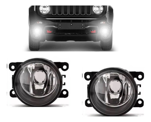 Par Farol De Milha Jeep Renegade 2015 2016 2017 2018 Sport