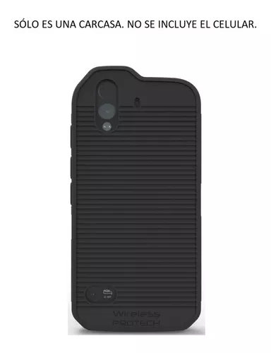 FUNDA MOVIL CATERPILLAR CAT TITAN S61 NEGRO·DESPRECINTADO