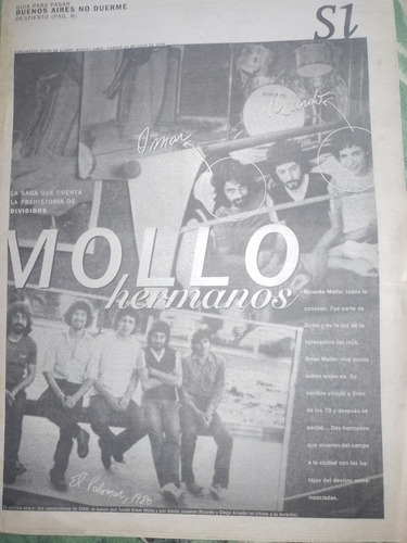 Suplemento * Si Joven De Clarin - Mollo Hermanos - Año 1998