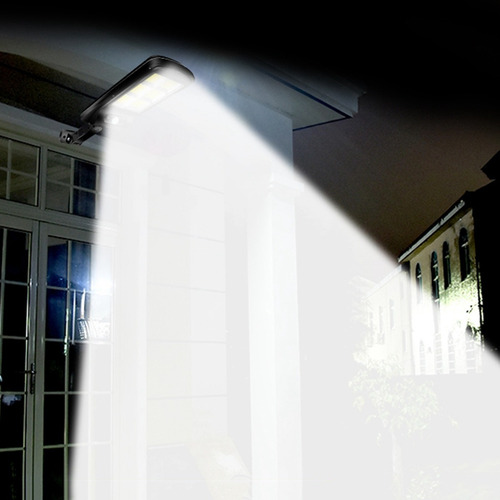 2x Luz De Calle Solar Al Aire Libre 450w Led Foco