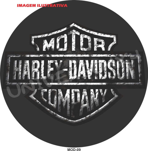Imagem 1 de 6 de Capa Estepe Ecosport Crossfox, Harley Davidson Motorcycle M9