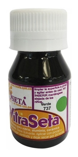 Vitraseta Roseta 30ml Color Verde 