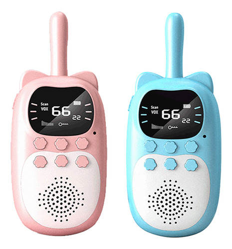 Interfonos Portátiles De Dibujos Animados Con Walkie Talkies