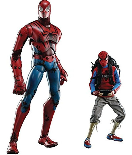 Tres A Marvel X 3a Peter Parker Y Spiderman 16 Conjunto De F