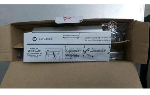 Imagen 5 de 7 de Cierrapuertas Hidraulico Dorma Ma-200/3 Plata P/0.95m/40 Kg