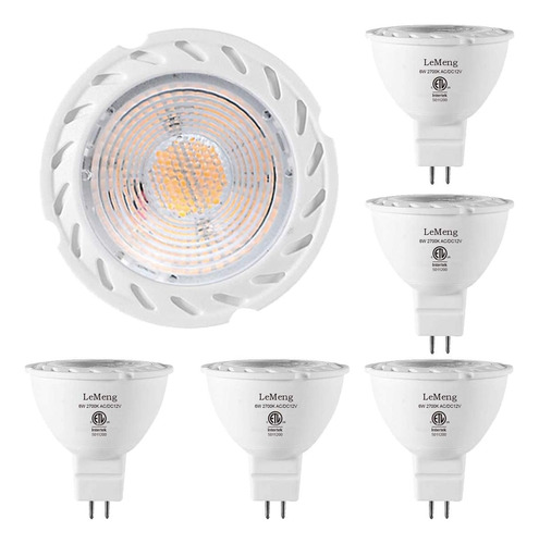 Bombilla Led Mr16 De 6 W, 35 A 50 W, Reemplazo Halógeno De 2