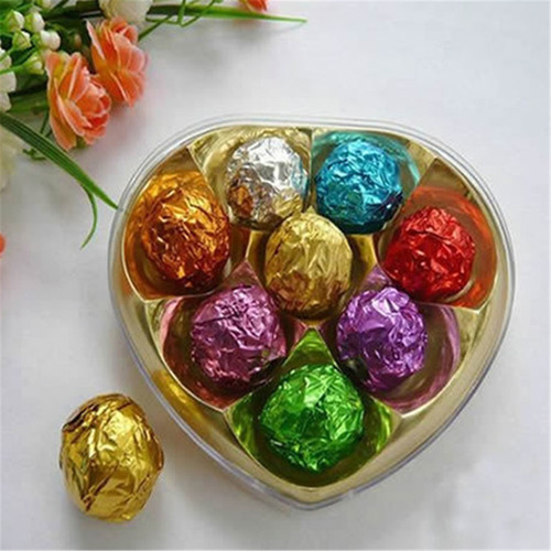 A Envoltorios De Chocolate De Papel De Aluminio Surtidos