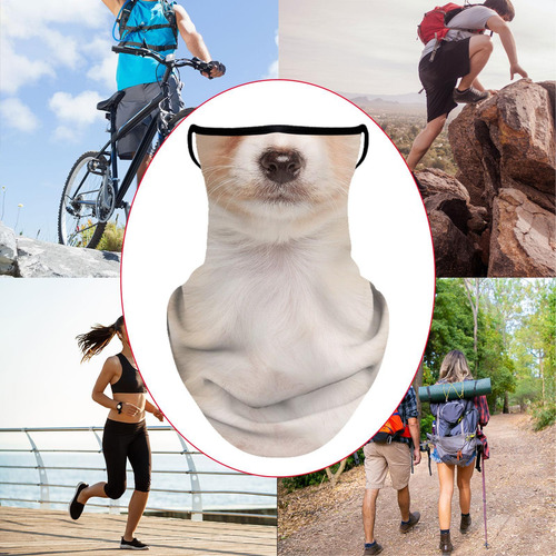 2 Máscara De Cuello Polaina Que Cubre Bandana Para Correr