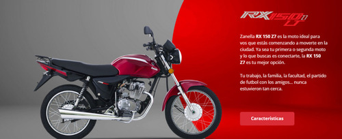Zanella Rx 150 Patentada $911.000 O 12de$145.000 (sapucai)