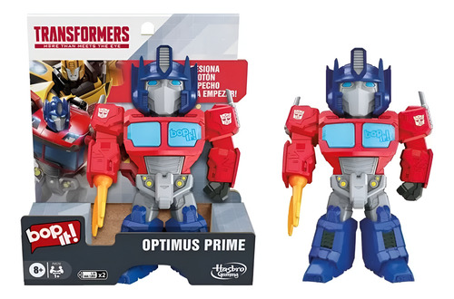 Bop It! Optimus Prime En Español Hasbro Gaming