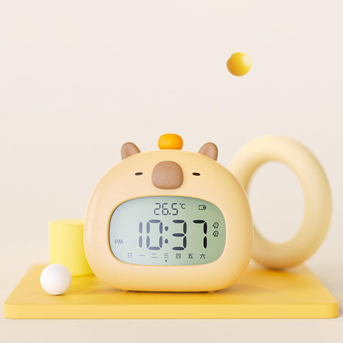 Reloj Despertador Digital Con Luz Nocturna Y Carga Usb Para