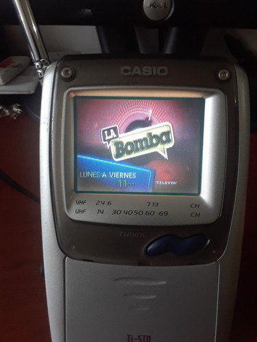 Imagen 2 de 5 de Televisor Portátil A Color 2.3 Casio Pantalla Lcd