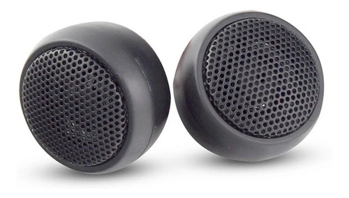 Kit Mini Tweeter Automotivo Class Tw Hurricane 50w Rms Par Cor Preto