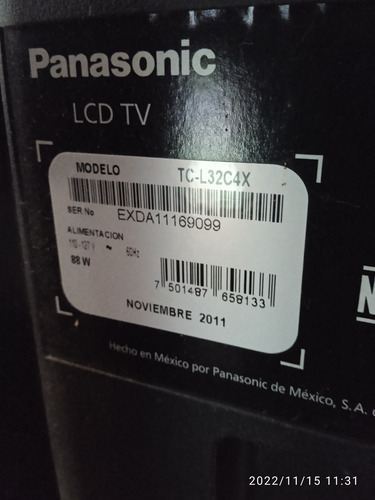 Imagen 5 de 5 de Televisor Panasonic