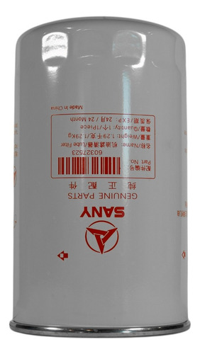 Filtro Aceite Motor Skt90al2/stc1100t7 - Sany Original