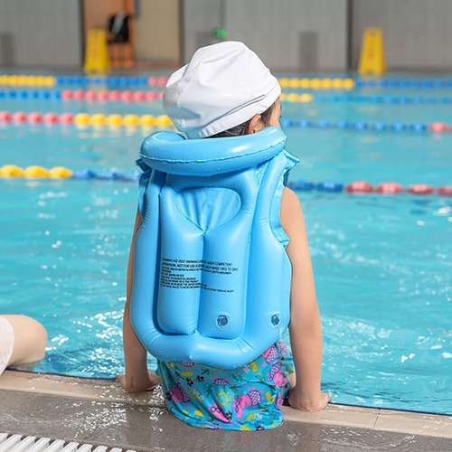 Niño Chaleco Inflable Flotador Salvavida Con Brazo