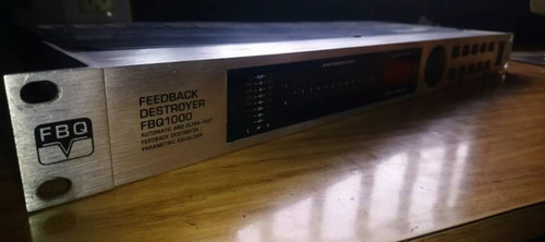 Feedback Destroyer Behringer Fbq 1000