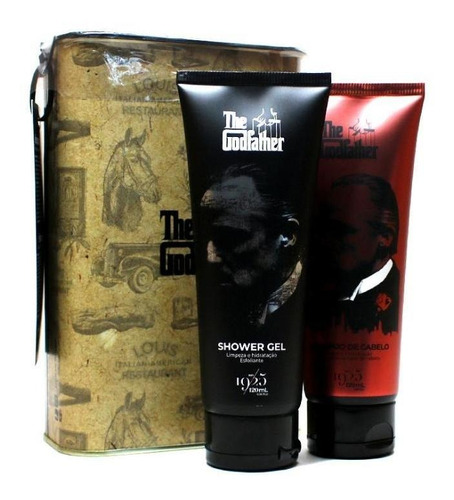 Kit De Banho - Viking The Godfather - Shampoo E Esfoliante