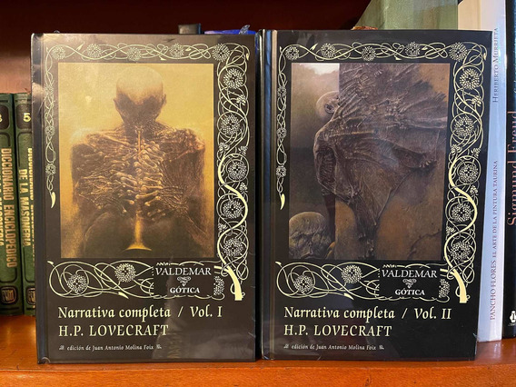 líder Disco Eliminar Lovecraft Narrativa Completa 2 Volumenes Valdemar Gótica | Meses sin  intereses