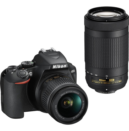 Nikon D3500 Dslr Camara Con 18-55mm And 70-300mm Lenses