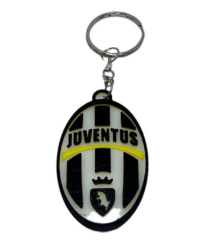 Llavero Impreso En 3d / Diseño Juventus Fc