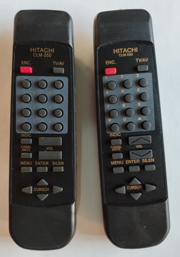 Control Remoto Tv Hitachi Modelo Clm250 