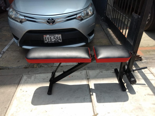 Banca Libre Abdominal+ Ejercitador D Piernas 4 Niveles Nuevo