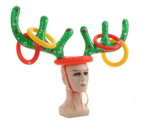 Juego Inflable De Lanzamiento De Astas De Reno, Juegos