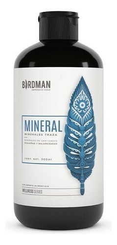 Birdman Minerales Traza 300ml 125 Servicios Mineral
