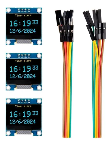 Módulo De Pantalla Oled Elegoo De 0.96 Pulgadas Para Arduino
