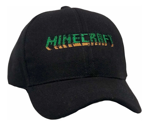 Gorra Minecraft Video Juego Niño Y Adulto Bordada